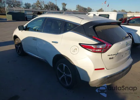 2017 Nissan Murano Sl z USA, uszkodzony, nr VIN 5N1AZ2MG3HN128711